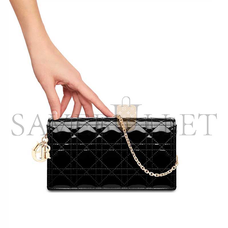 DIOR LADY DIOR POUCH S0204OVRB_M900 (22*13*5cm)